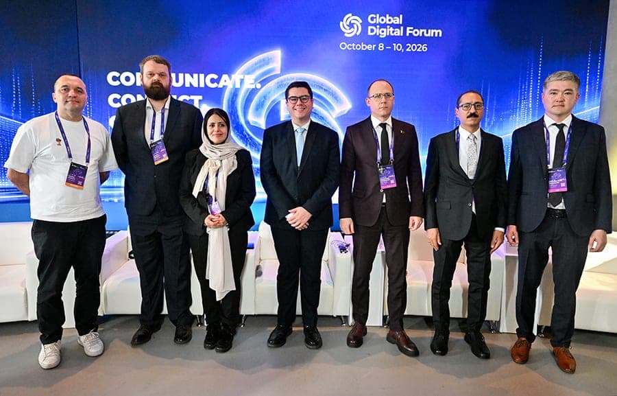 Alexander Komendant made a report on AI at the II Global Digital Forum in Moscow