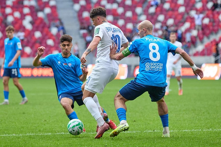 Minsk “Dynamo” got the hardest victory in the match of the national championship on football