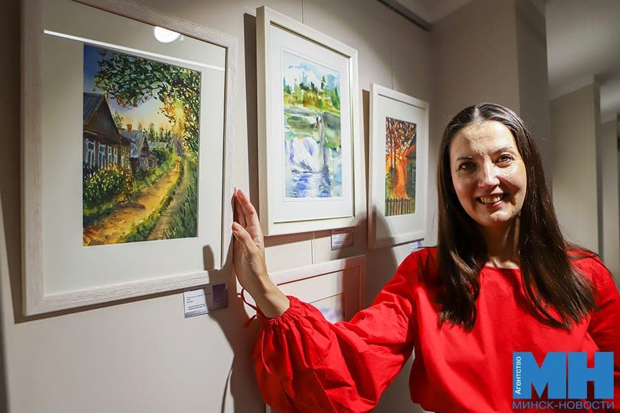 Landscapes, dandelion life and bathing ceremonies: what was presented at the watercolor exhibition in the capital