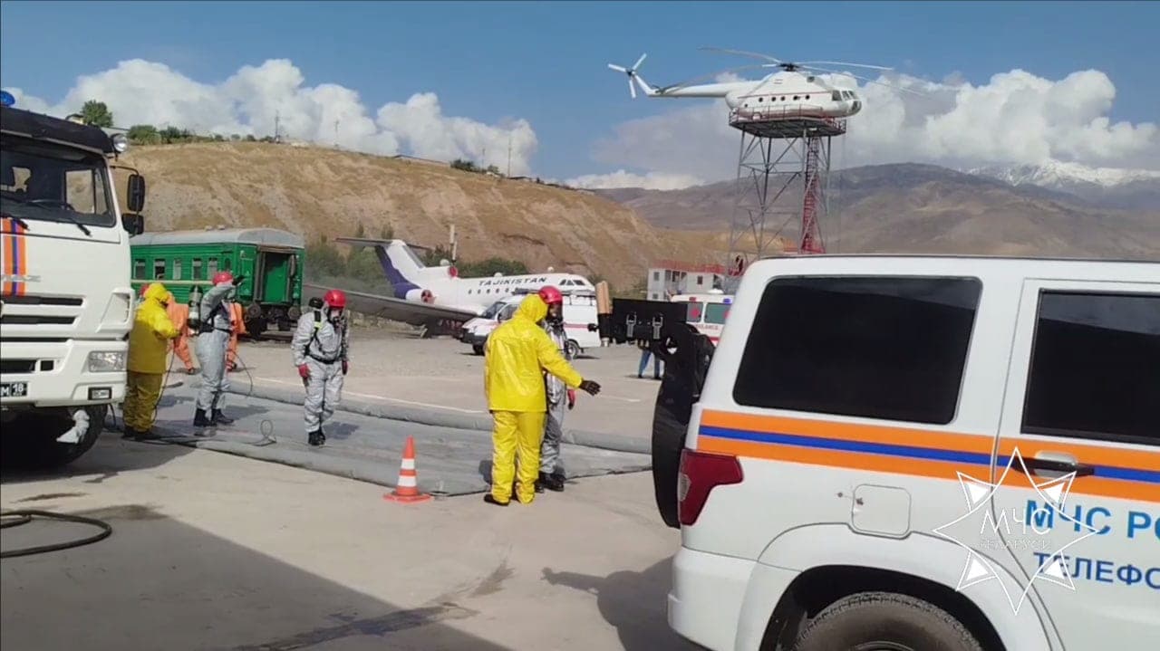 Belarusian rescuers worked out the most difficult tasks at the CSTO exercises “Skala-2026” in Tajikistan