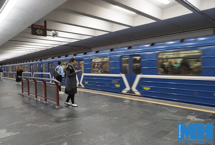 A drunken Minsk citizen was relieved in a subway car