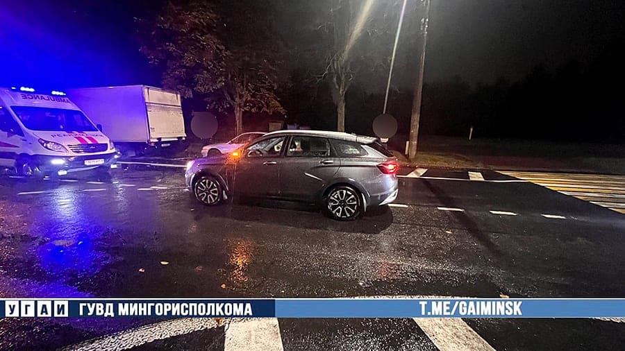 На ул. Рафиева автомобиль совершил наезд на пенсионера