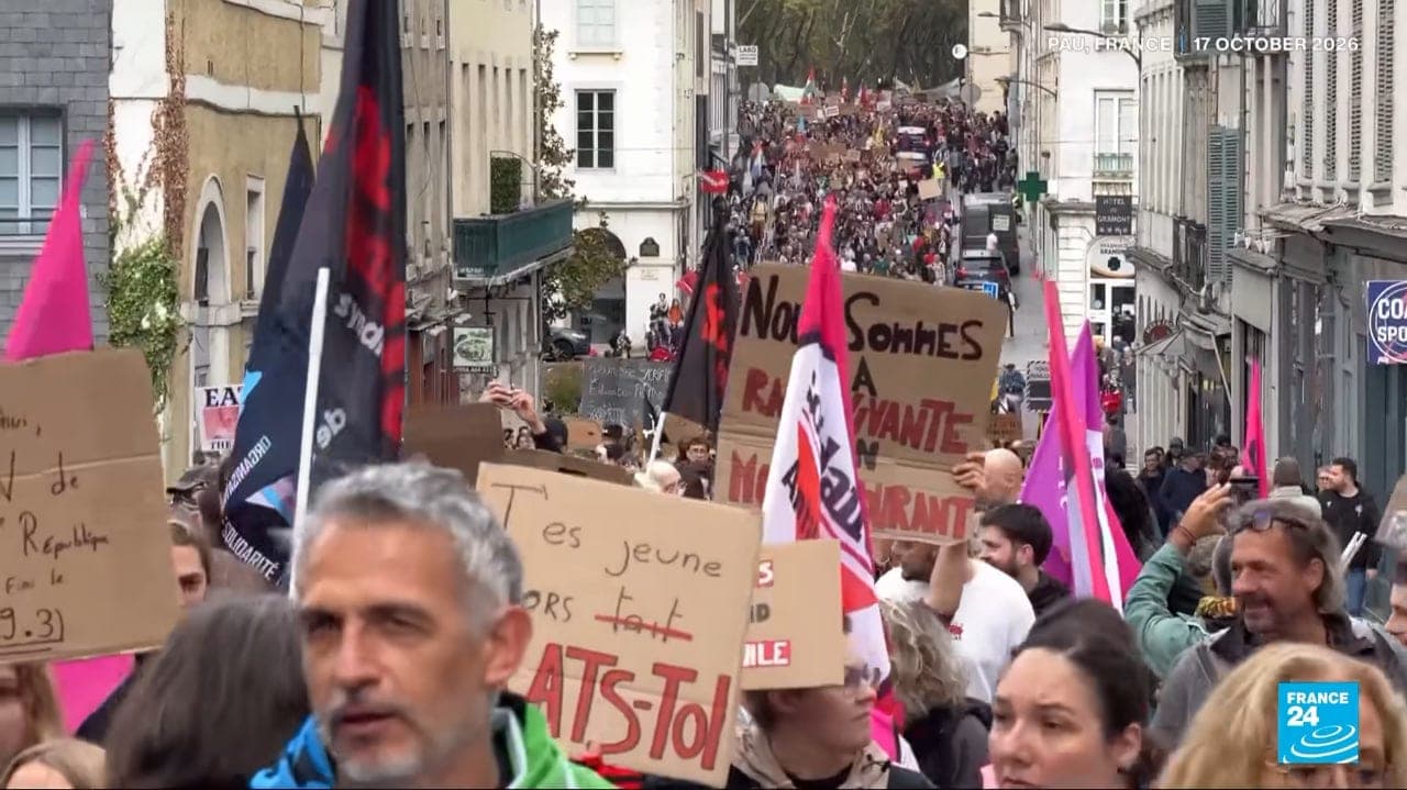 Mobilization of police, armored cars in the streets, arrests – protests in France