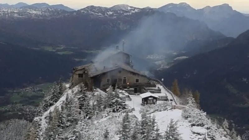 Berliner soupçonné de mettre le feu au nid d'Aigle d'Hitler