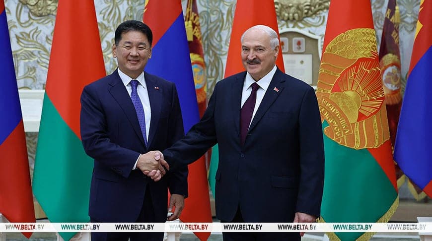 Lukashenko: Belarus, Mongolia agree on serious cooperation