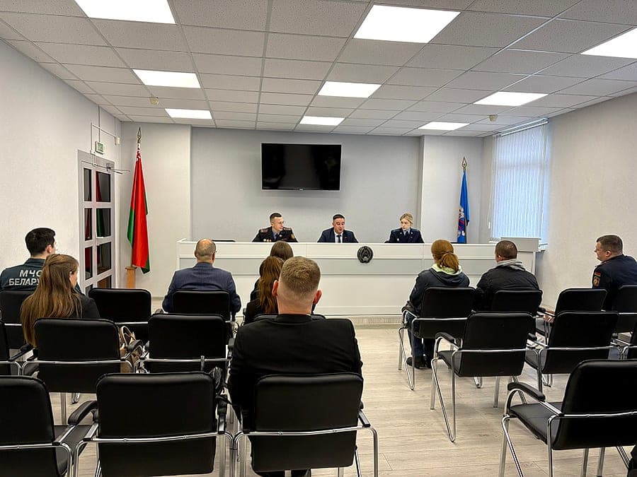 Theory and practice: freshmen of the law faculty of BSU visited the visiting meeting of the OBOR Council