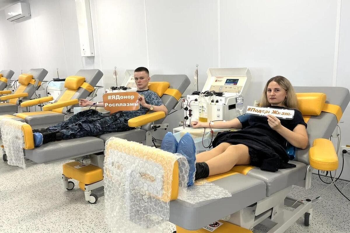 11 employees of UFSSP Chuvashia donated blood for patients in the region