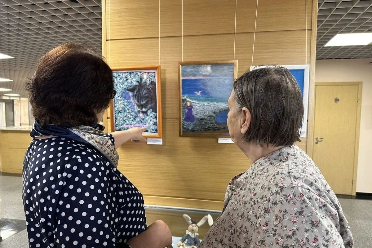Masters from “Mosaic” presented their works at the exhibition “Inspiration”