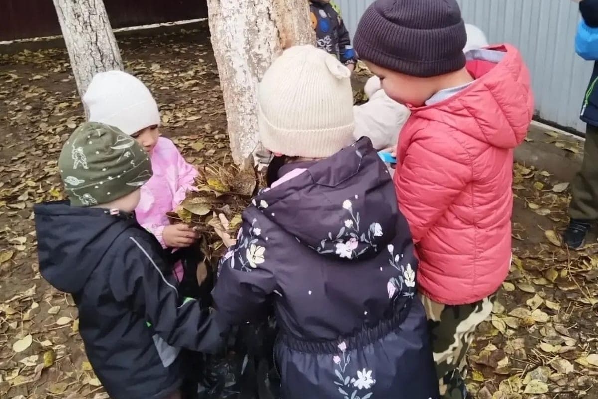 In Ulan-Ude, kids joined the autumn month of cleanliness