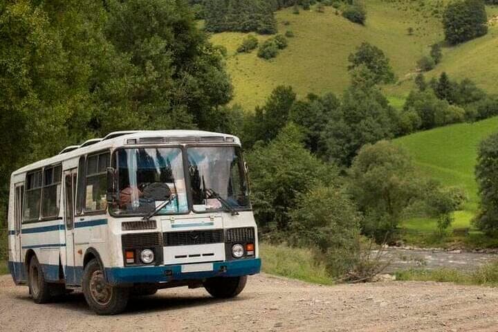 Country bus routes of the Novosibirsk region go for the winter break