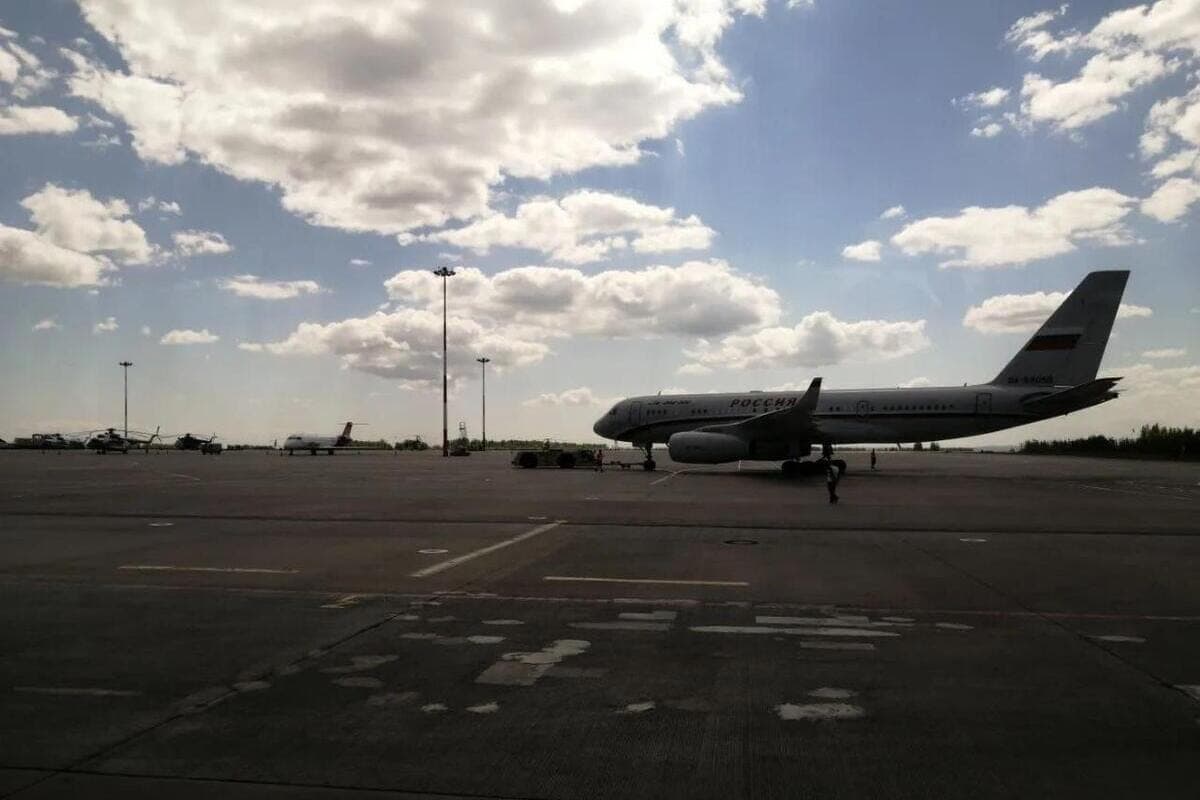 Pulkovo Airport received 23 aircraft from Moscow to the reserve airfield