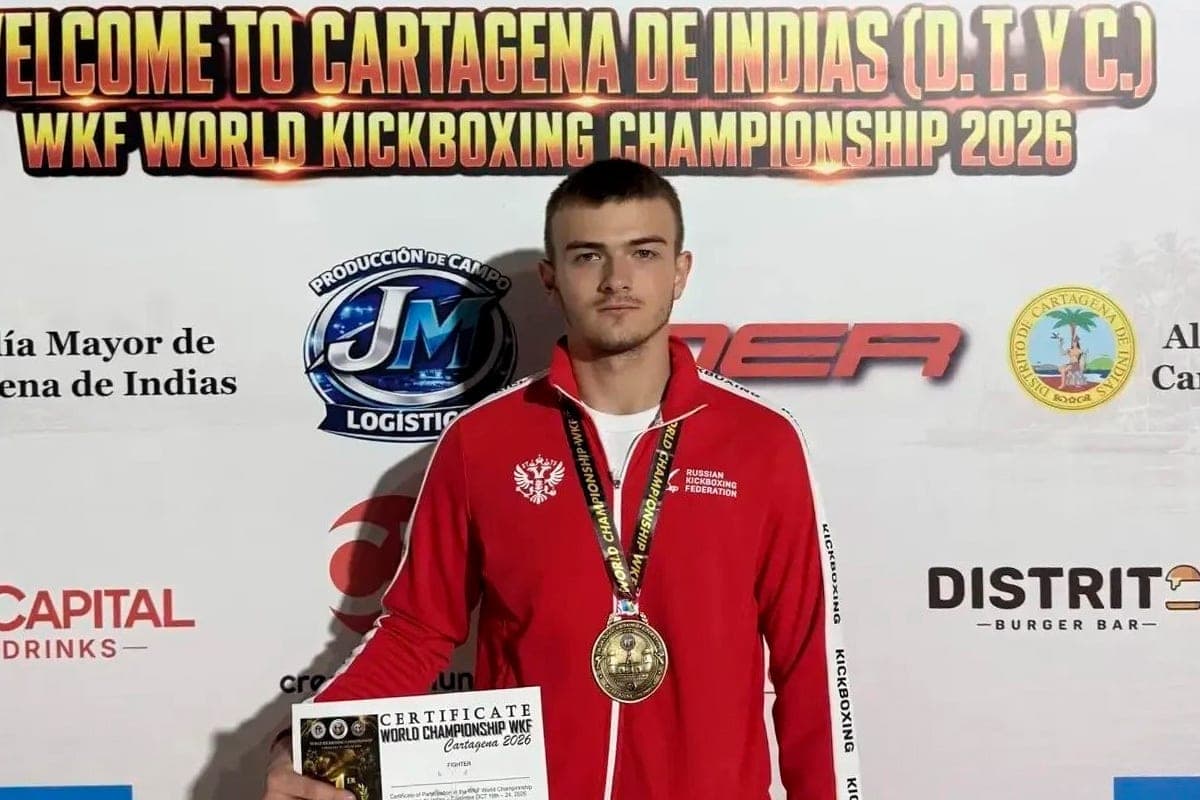 Lugansk kickboxer gana el Campeonato Mundial de Kickboxing oro