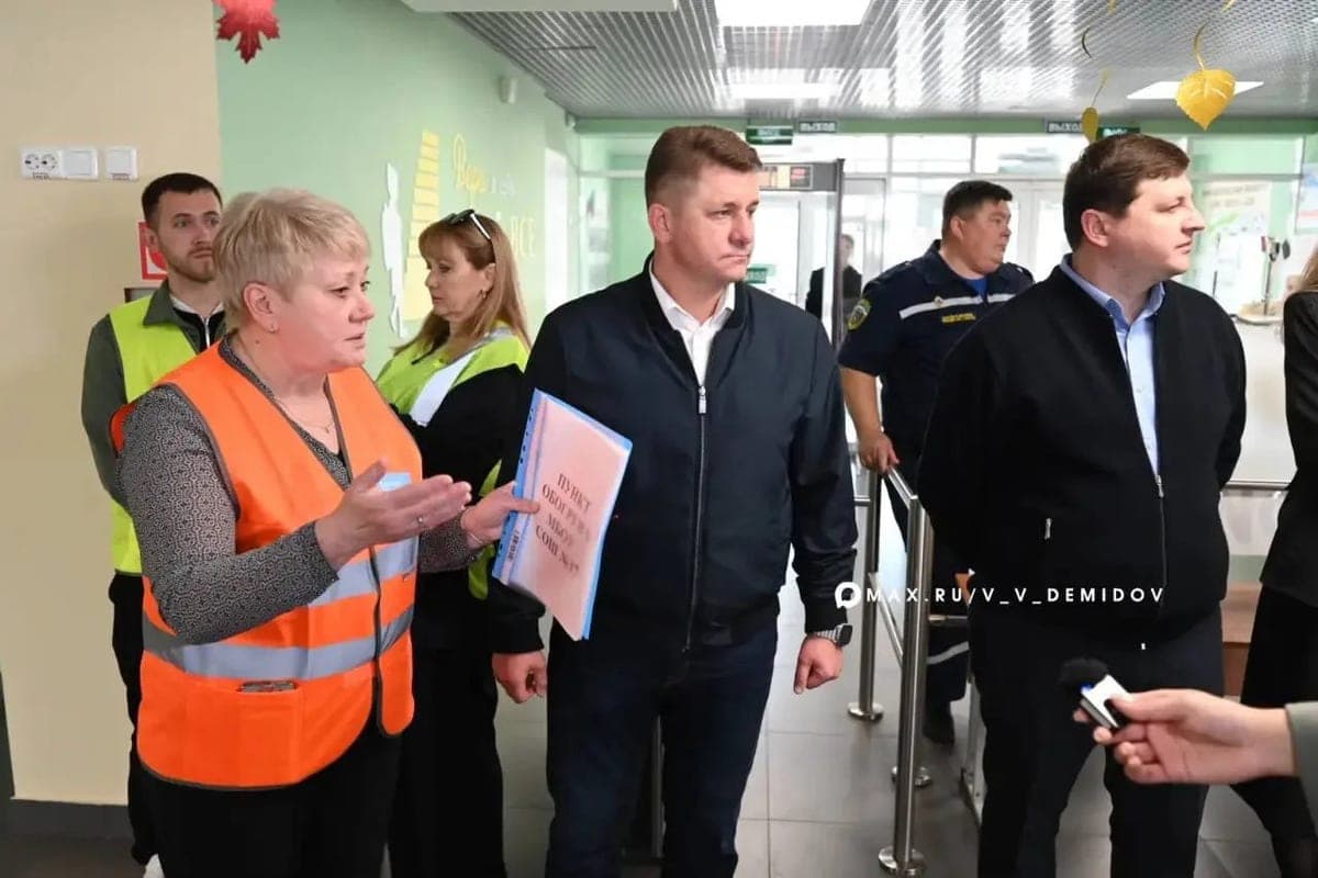 Belgorod Mayor Demidov checks readiness of heating points