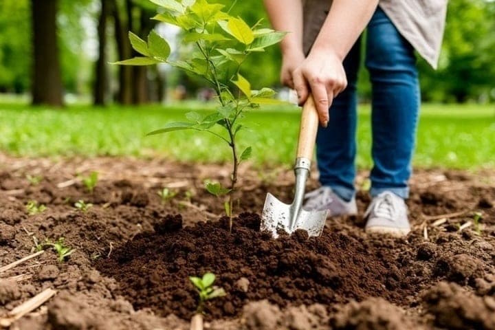 Ohne Panik: Auf dem Botnikovsky-Platz landet Kostroma zwei Dutzend junge Linden statt gesägt