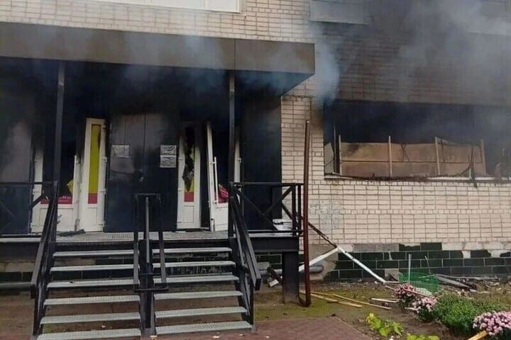 In Energodar drones burned down a construction store