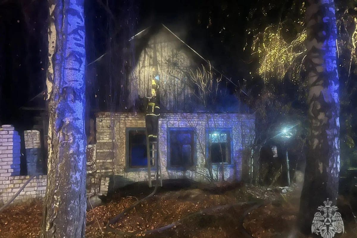 In Nizhny Novgorod on fire in a non-residential house killed a person