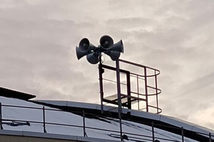 Belgorodka asked to remove part of the loudspeakers at home