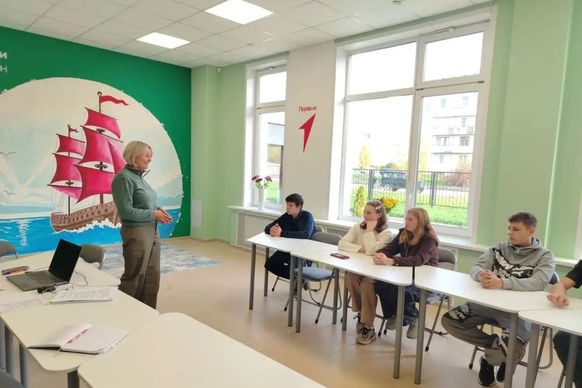 In the Gdovsk school started the elective course "School forestry"