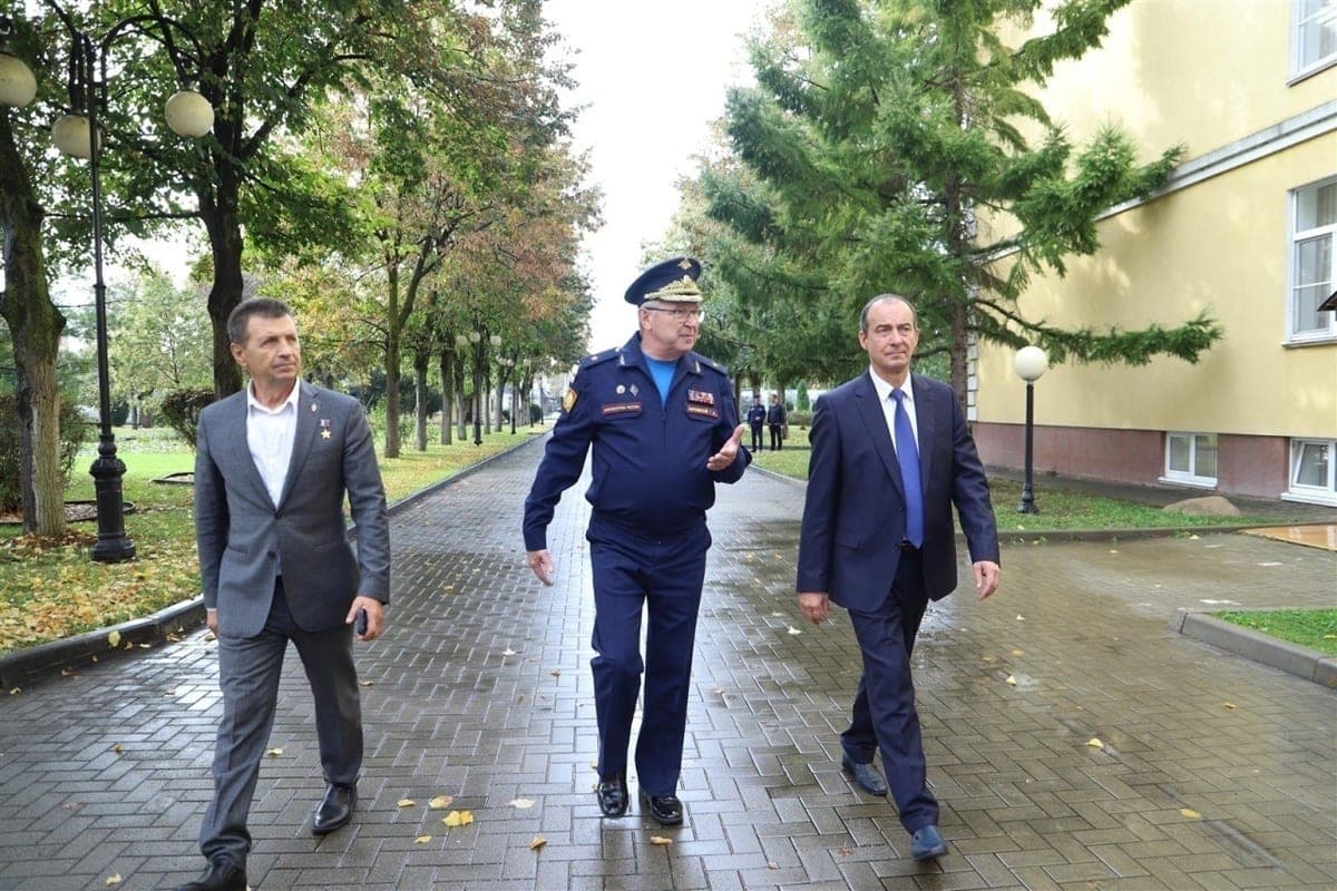 Yuri Burlachko praised the training of cadets in Krasnodar
