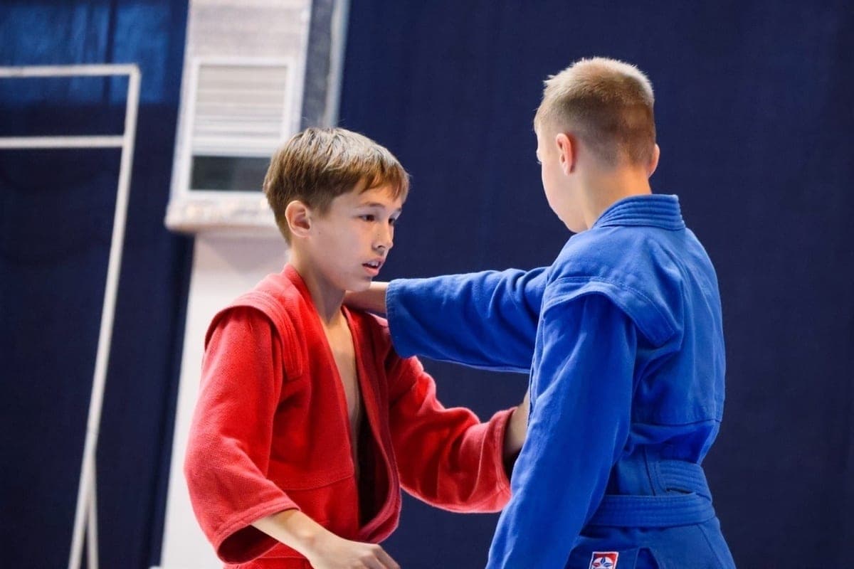 School Sambo League “Time of the First” was held in Penza