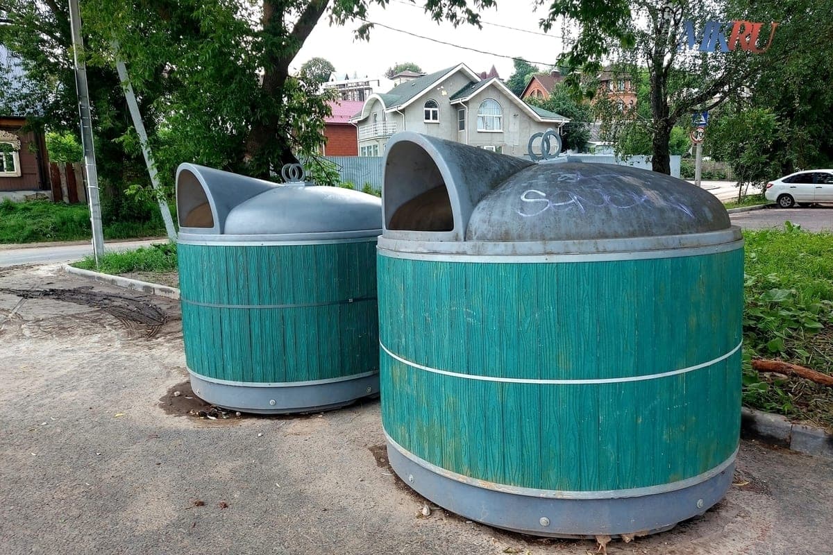 Kaluga fans of parking at garbage cans paid 342 thousand