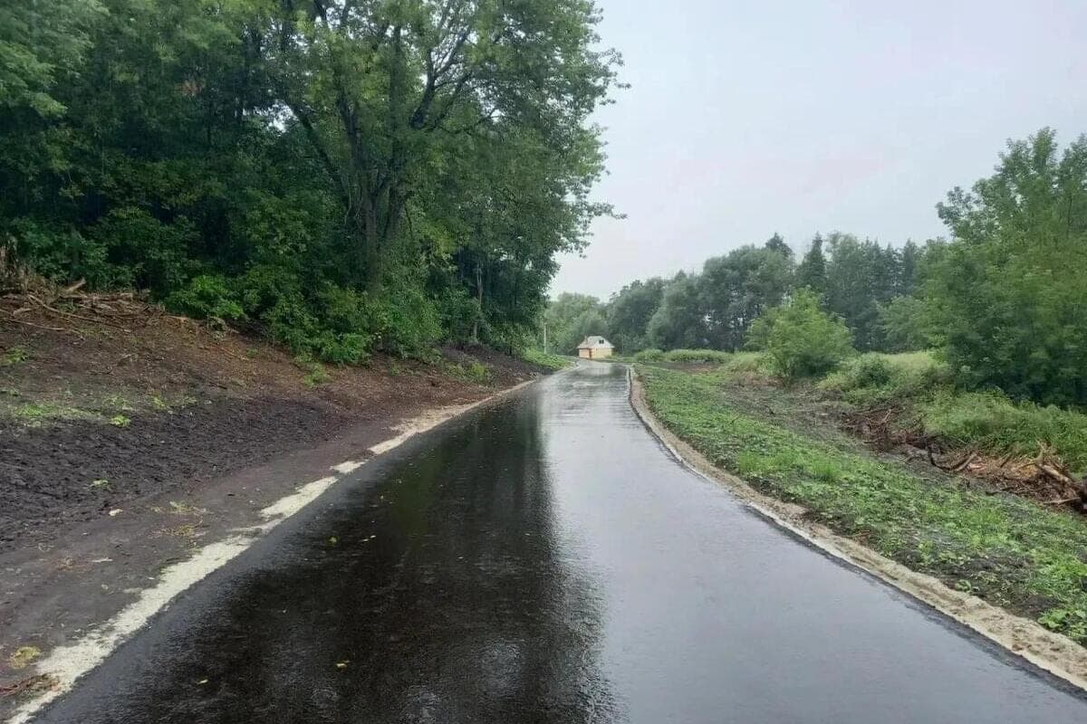 Дороги в брянской деревне Скрябино отремонтировали после вмешательство прокуратуры