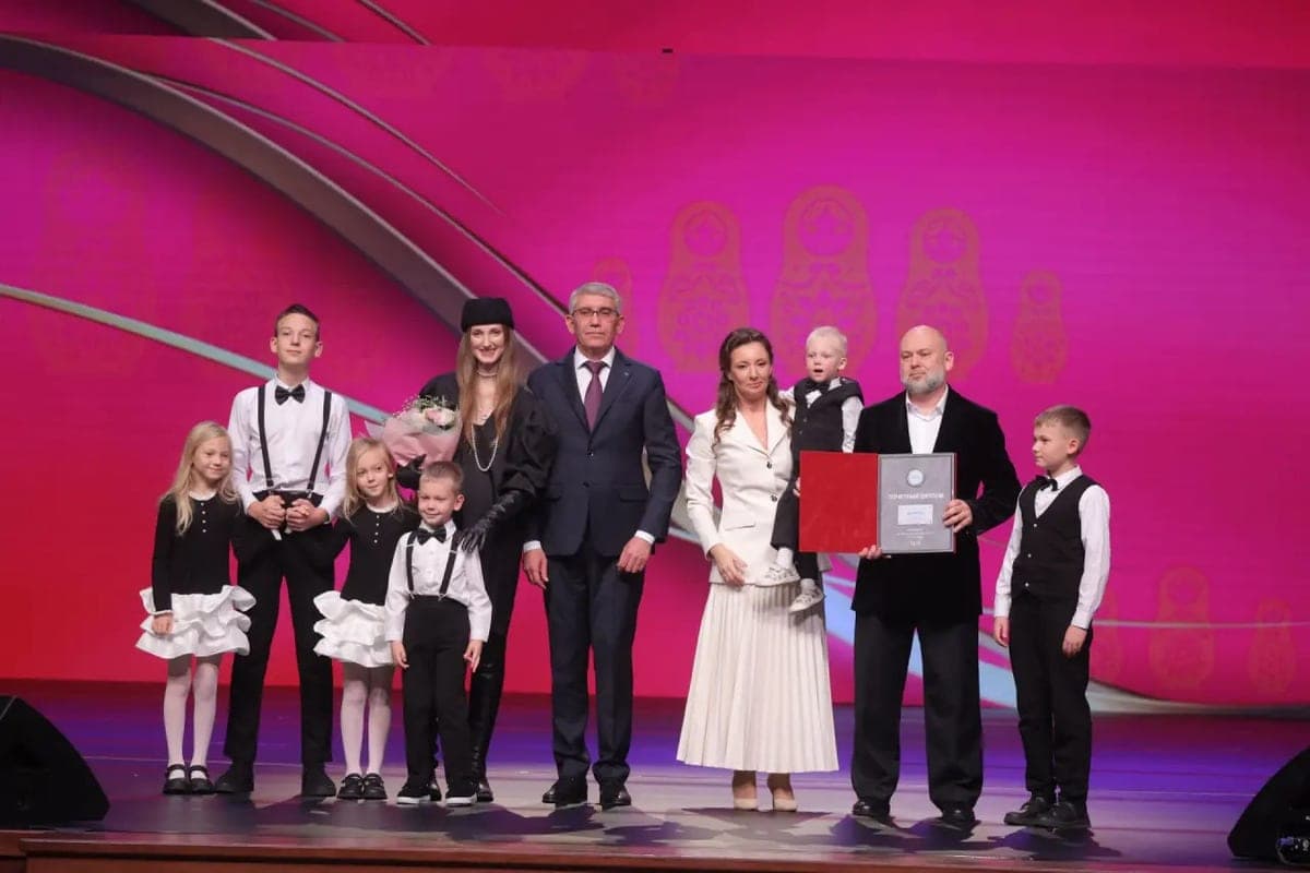 Orel family Borisyuk recognized as one of the best in Russia