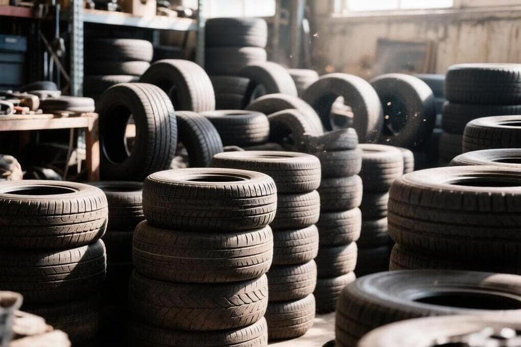 Chickens can rent out old tires for free