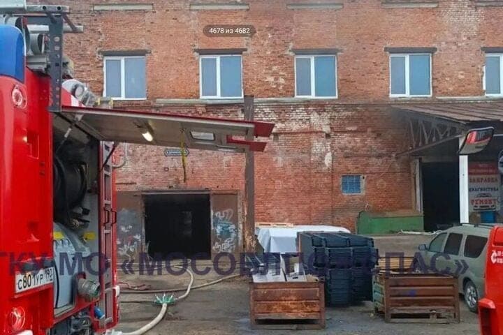 Автосервис в Ликино-Дулево потушили в кратчайшие сроки