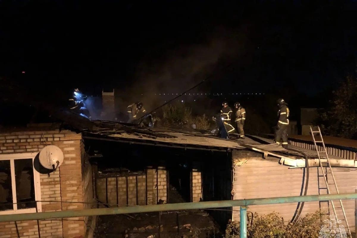 In Tarasovsky district, a 45-year-old man died in a fire in a private house
