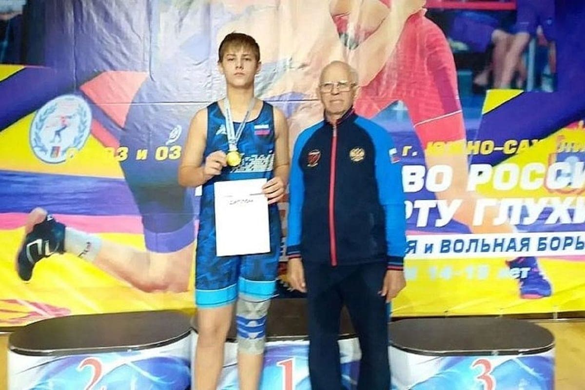 Орловский спортсмен Иван Россихин завоевал медали на Первенстве России по спорту глухих