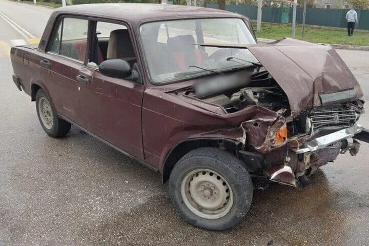 In Skadovsk in the accident injured a four-year-old girl