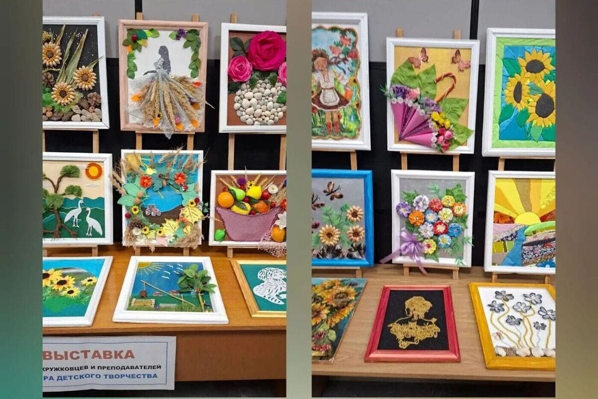 In the Mikhailovsky district opened an exhibition of children's creativity for the Day of agricultural workers