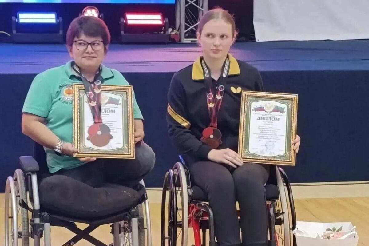 Parasportswoman from Kalmykia became the bronze medalist of the international tournament in Dagestan