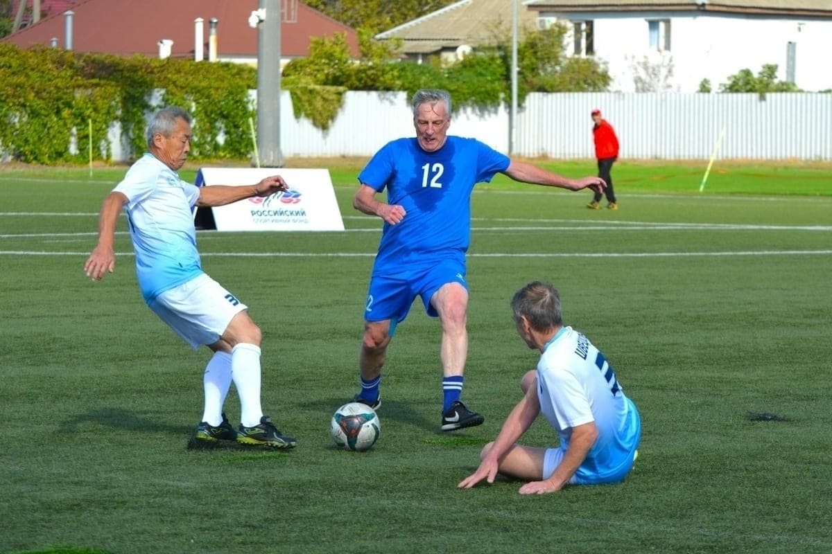 Veterans of football of Kalmykia fought for the Cup