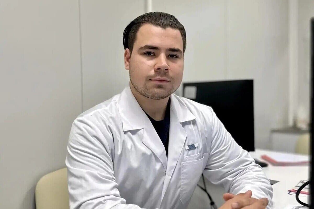 In the outpatient clinic of the village of Homeland, a new therapist began to receive