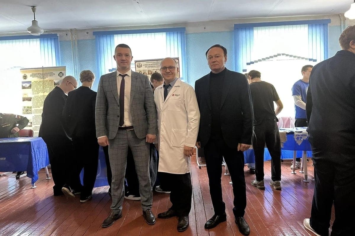 Krasnin schoolchildren told about the profession of a doctor