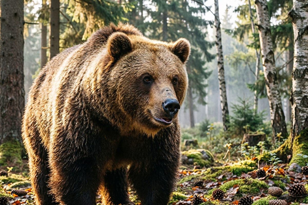 Dans le village de Trans-Baikal, un ours a été abattu, qui a ramassé deux porcs
