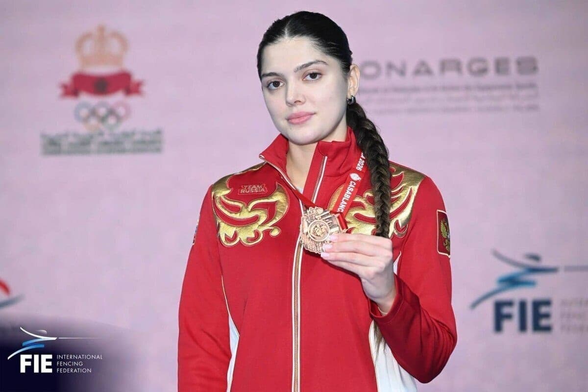Fencer from Dagestan won bronze at the World Cup stage