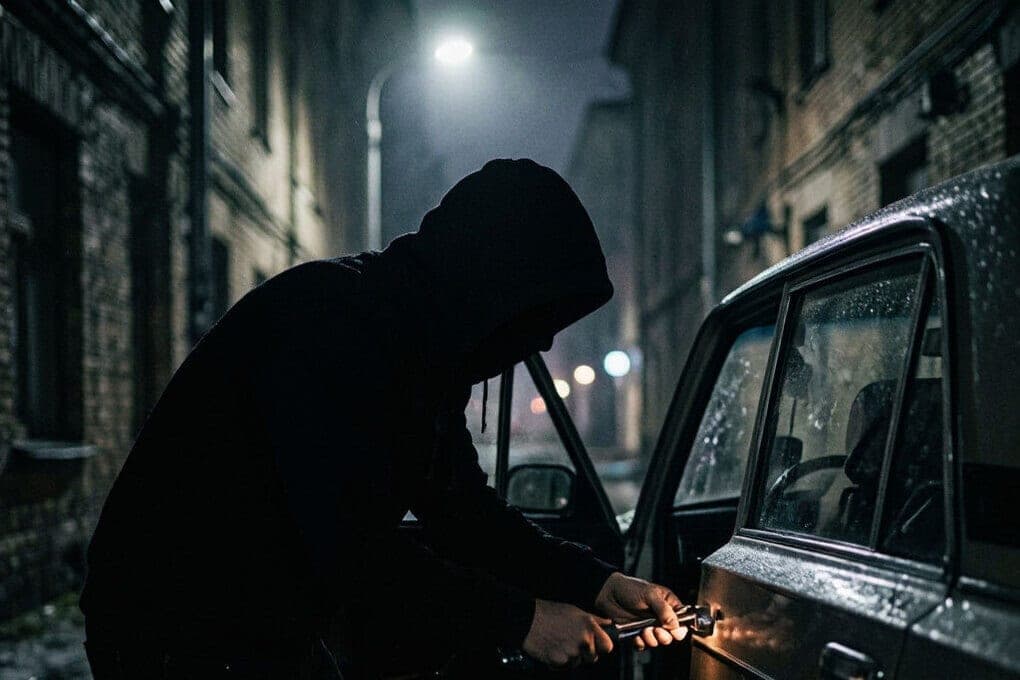 В Бежаницком районе задержан подозреваемый в угоне автомобиля ВАЗ-2107