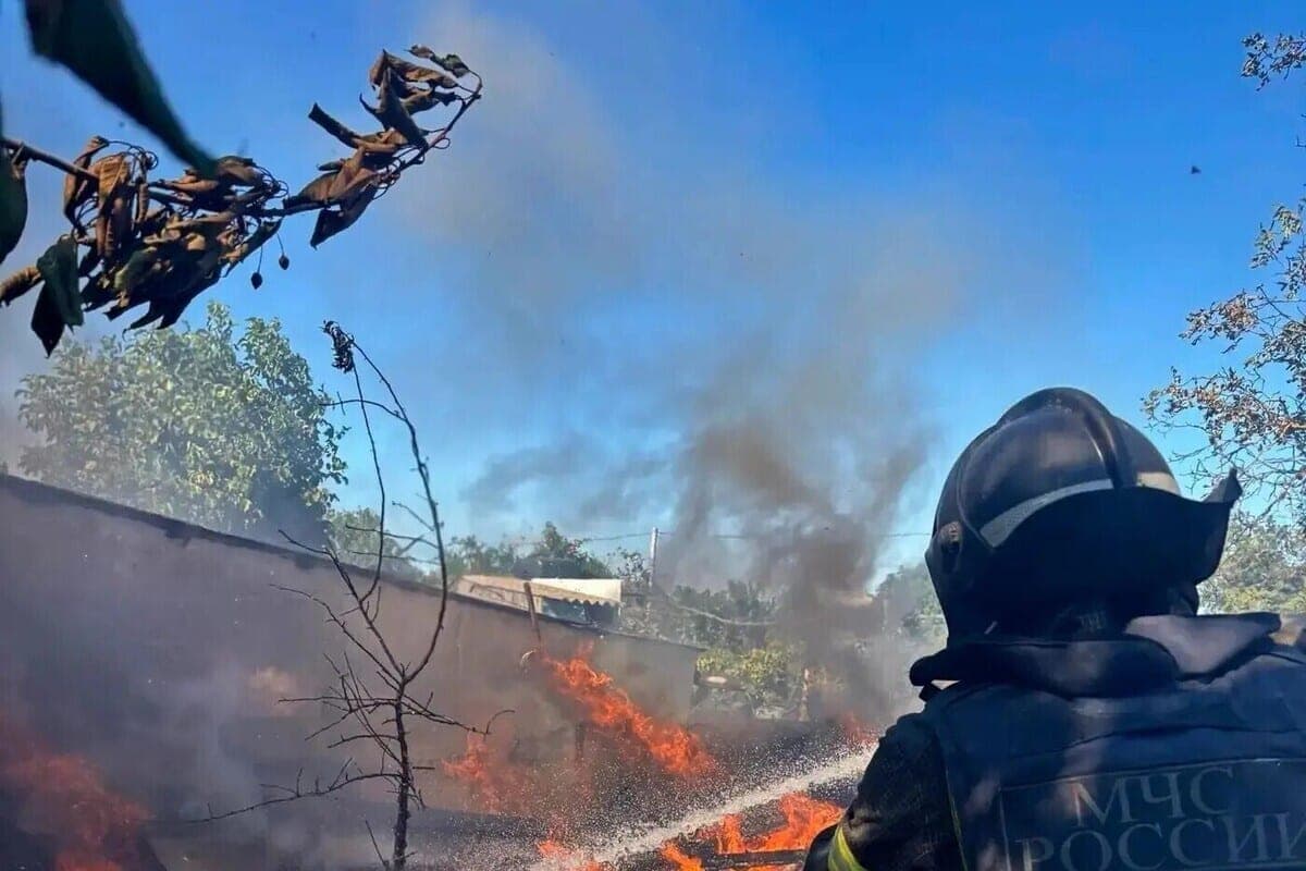 Drei Menschen starben eine Woche lang bei Bränden und Unfällen in der Region Zaporizhzhia