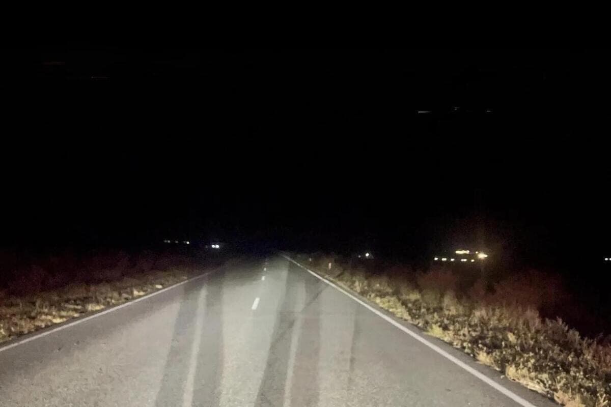 In Khakassia, a 39-year-old man was on the verge of life and death after an accident on the night track