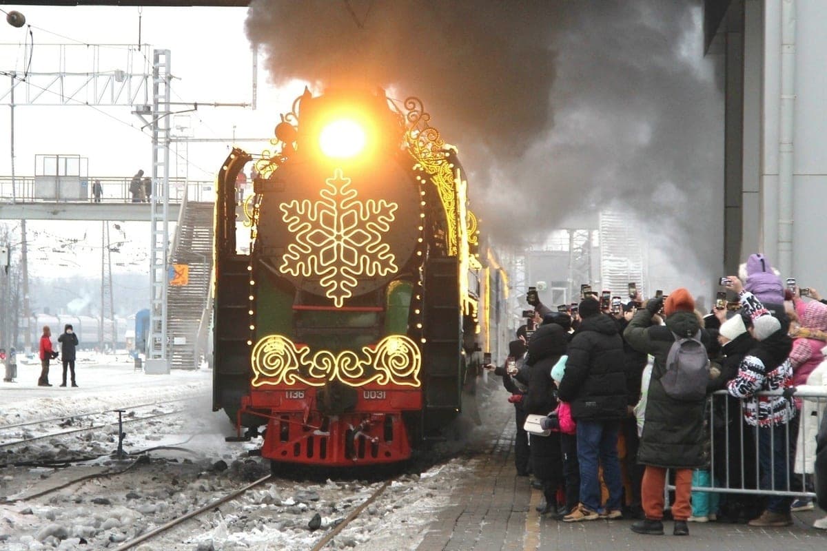 Train Santa Claus in Kirov and the region: schedule and start of ticket sales