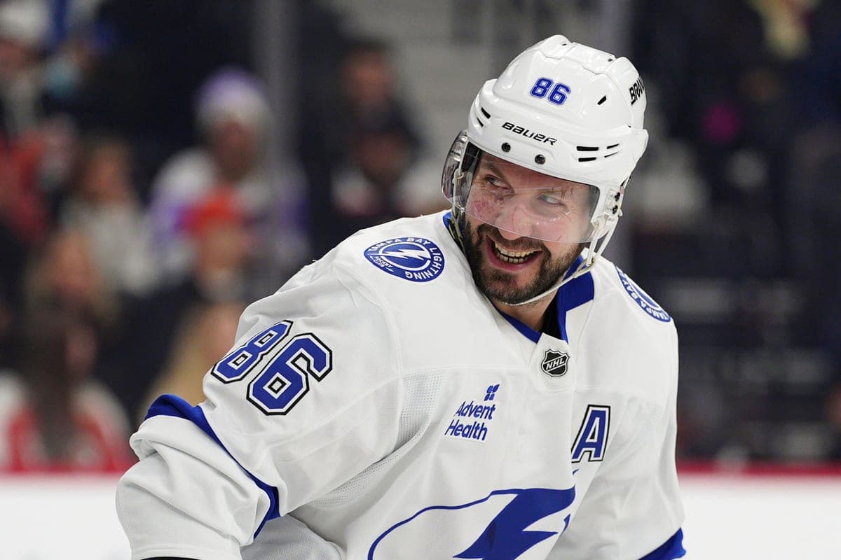 Kucherov once again flashed in the NHL match