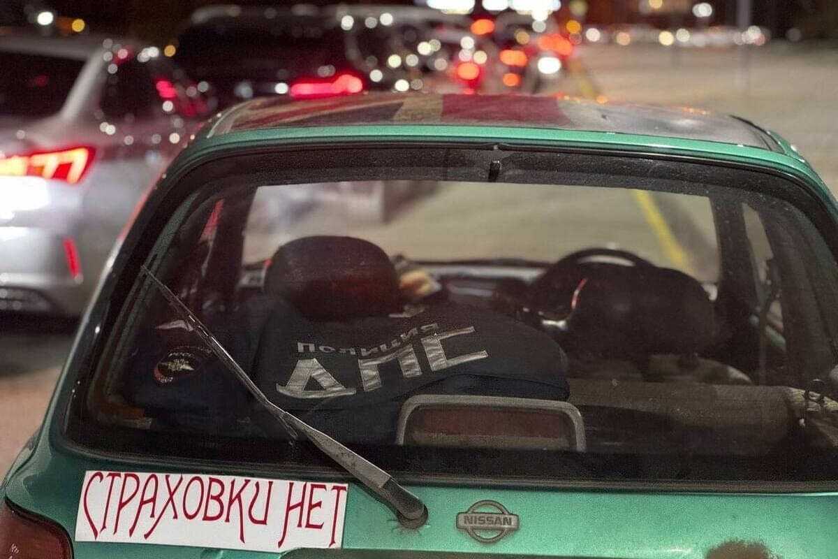 In Sochi on the Don detained 20-year-old driver with signs of intoxication
