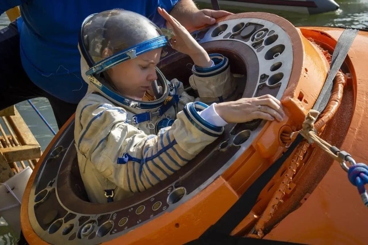 A native of Arkhangelsk Anastasia Meremkulova is preparing for a flight into space