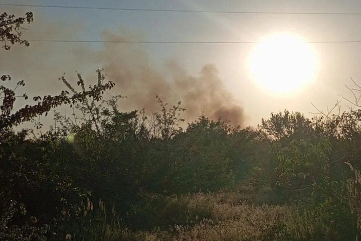 In the Zaporozhye region remains a high fire hazard