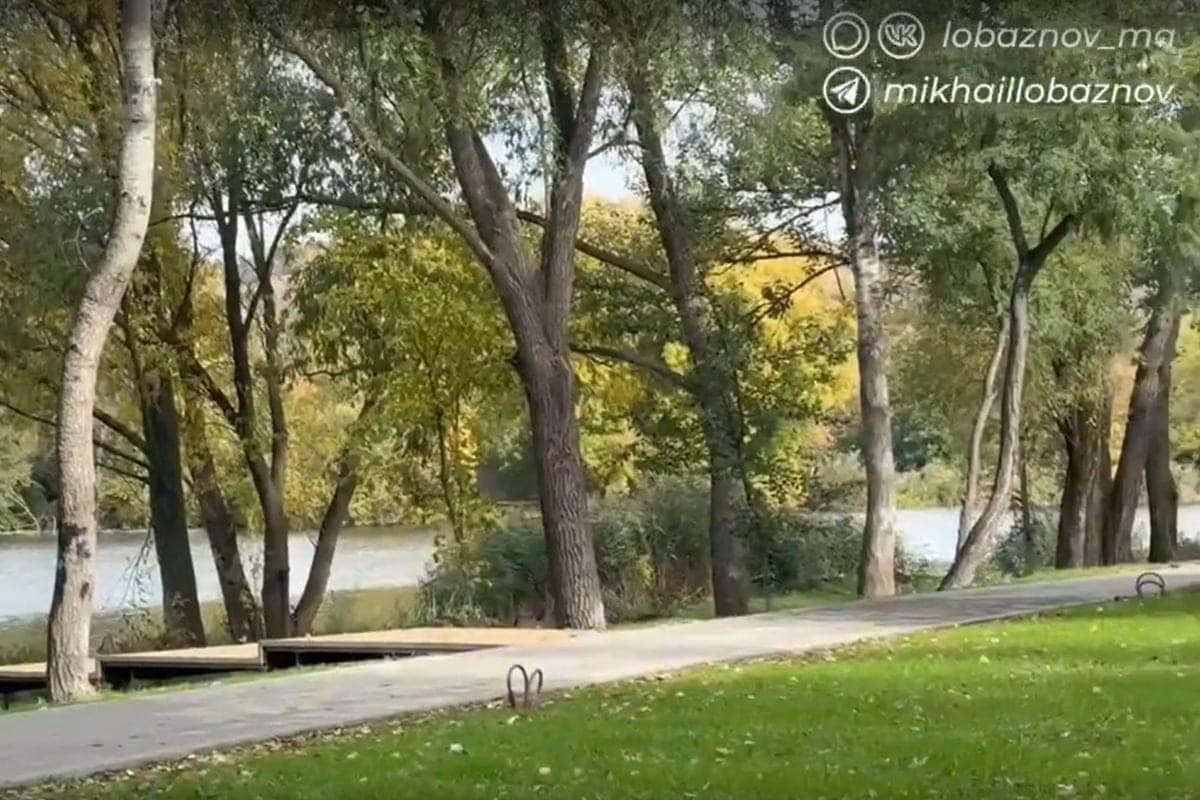 The improvement of the embankment in Old Oskol is coming to an end