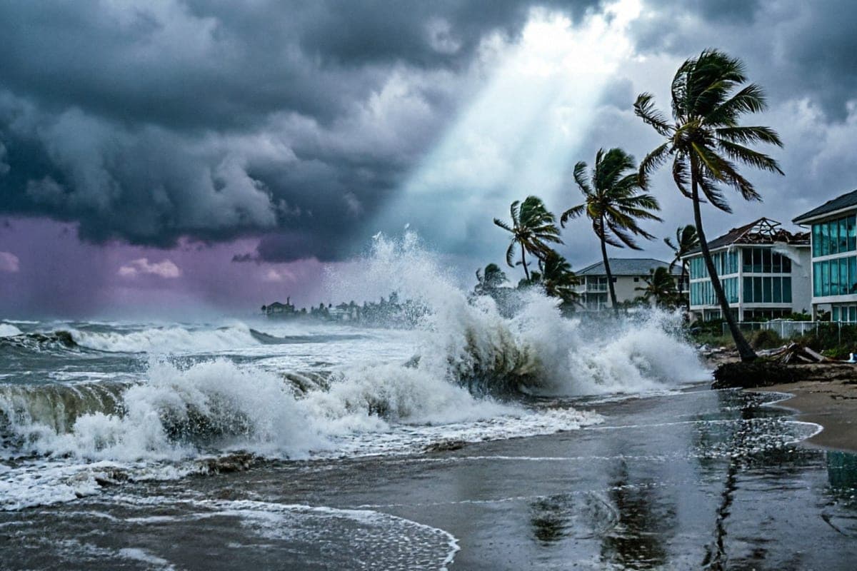 The United States is preparing to meet a powerful hurricane and declared a state of emergency