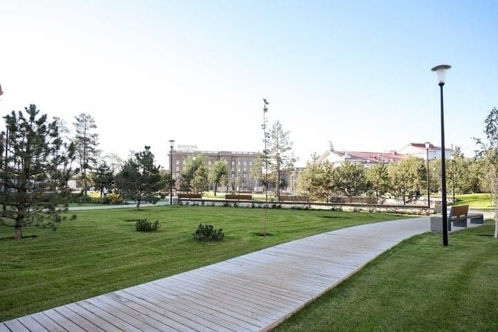 Volgograd square Alexandra Pakhmutova is waiting for the renewal of art objects